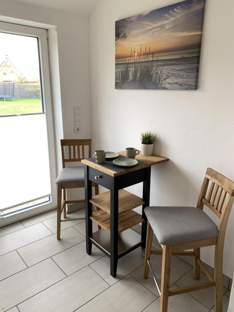 Neu! Schickes Und Modernes Ferienhaus Ant Zingel Krummhörn Exteriér fotografie