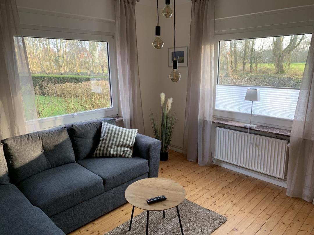 Neu! Schickes Und Modernes Ferienhaus Ant Zingel Krummhörn Exteriér fotografie