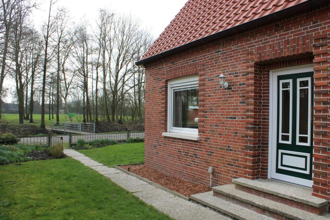 Neu! Schickes Und Modernes Ferienhaus Ant Zingel Krummhörn Exteriér fotografie
