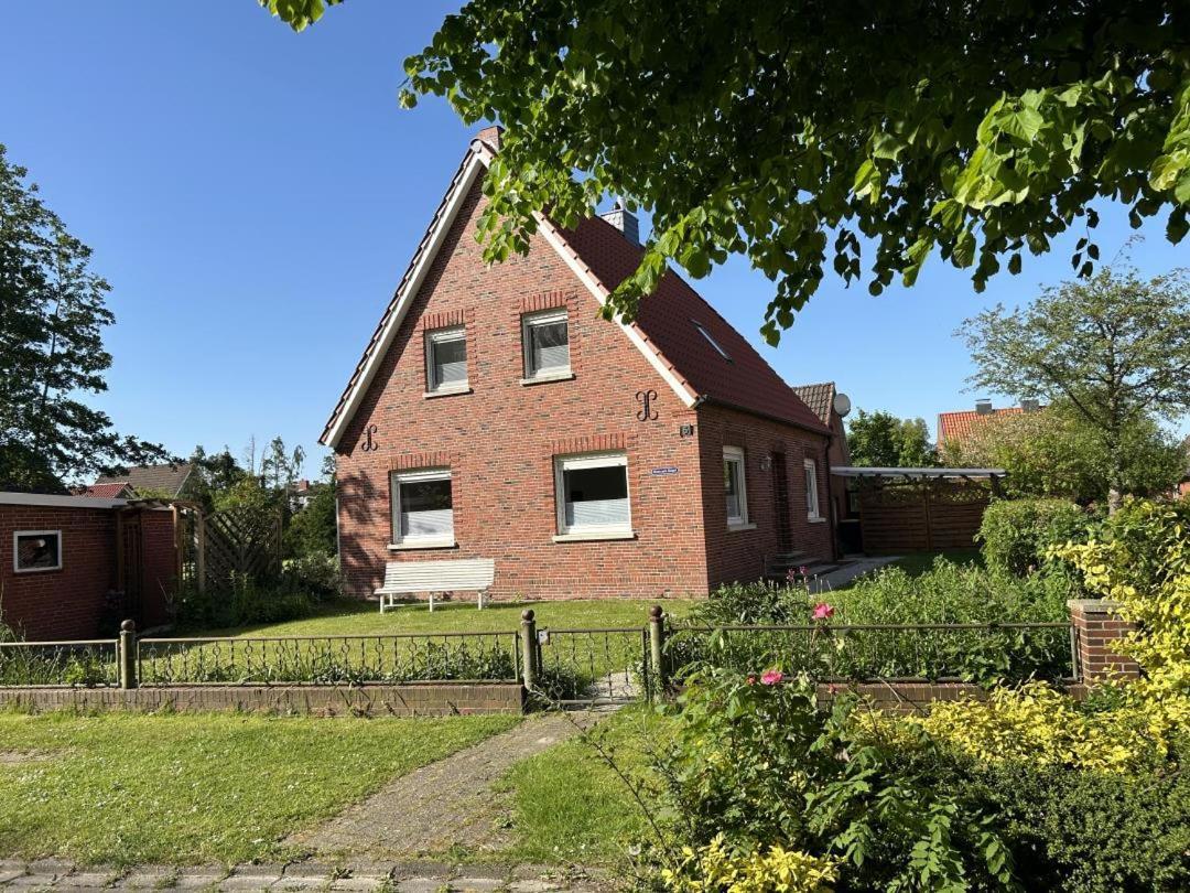 Neu! Schickes Und Modernes Ferienhaus Ant Zingel Krummhörn Exteriér fotografie